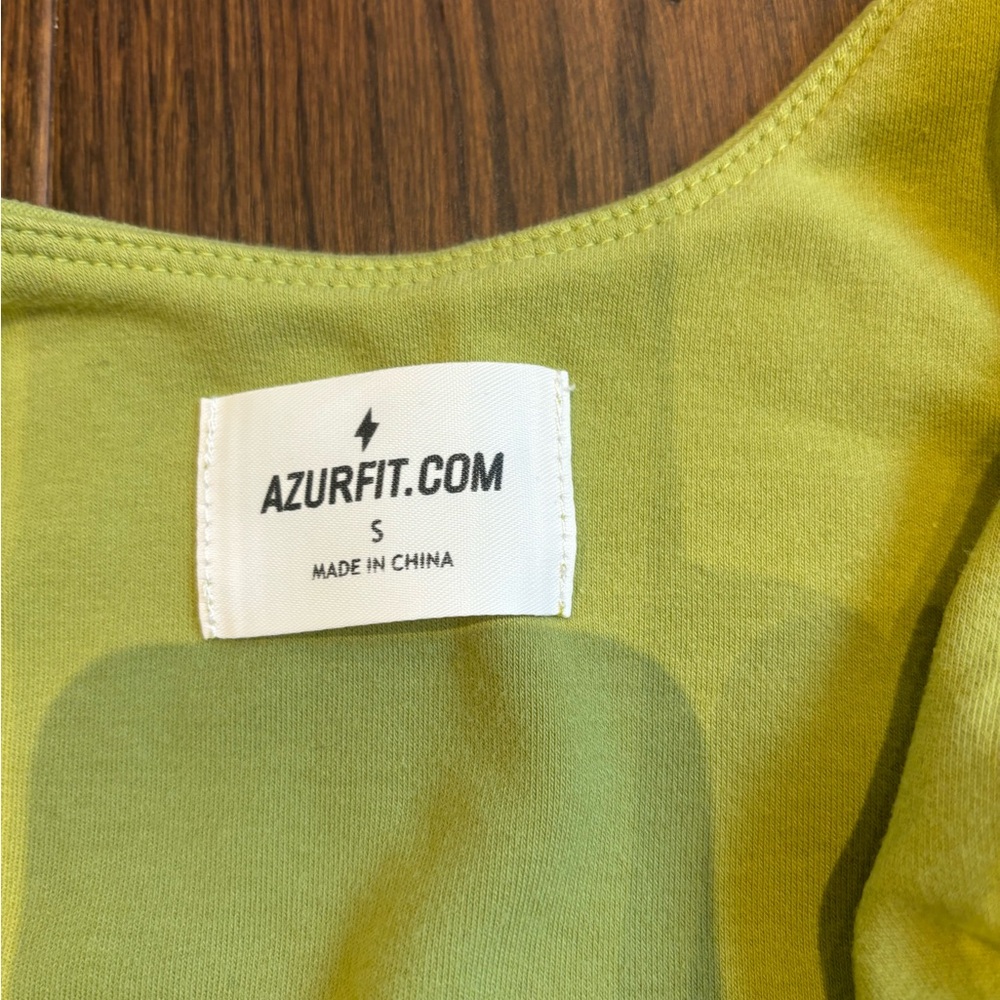 AZUR FIT Women’s Size Small Sports Bra‎ in Colour Matcha - Picture 6 of 6